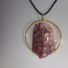 ciondolo oro e cristallo tormalina rubellite 2 ciondolo oro e cristallo tormalina rubellite 2