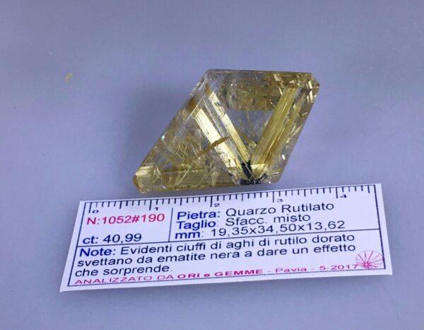 quarzo rutilato 40ct