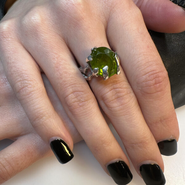 anello ramo di fuoco peridoto sfaccett 280 1 anello ramo di fuoco peridoto sfaccett 280 1