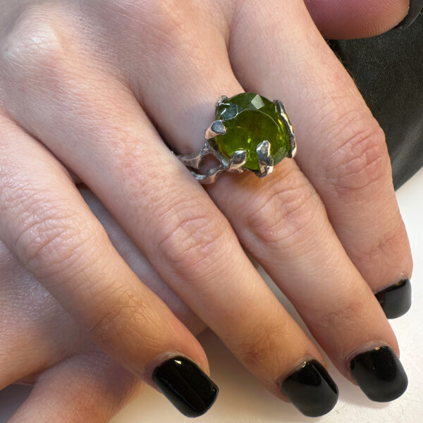 anello ramo di fuoco peridoto sfaccett 280 2 anello ramo di fuoco peridoto sfaccett 280 2