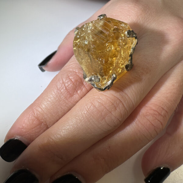 anello ramo di fuoco quarzo citrino cristallo 150 2 anello ramo di fuoco quarzo citrino cristallo 150 2