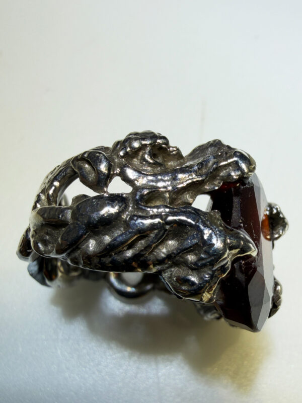 anello del grande abbraccio granato essonite sfaccettato330 2 anello del grande abbraccio granato essonite sfaccettato330 2