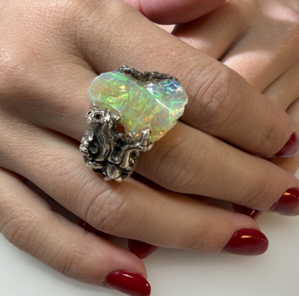 anello dragone opale etiopia2 anello dragone opale etiopia2